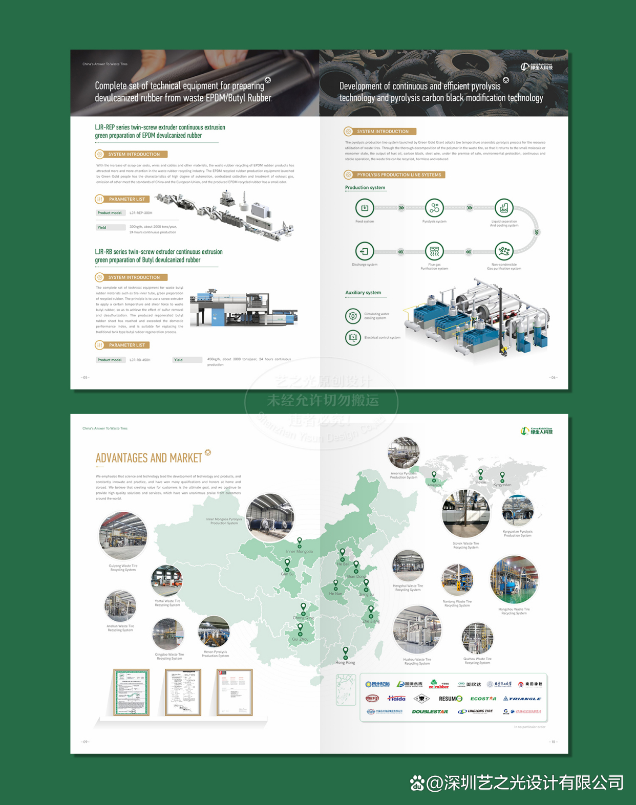 橡膠和塑料制品業企業畫冊設計新思路